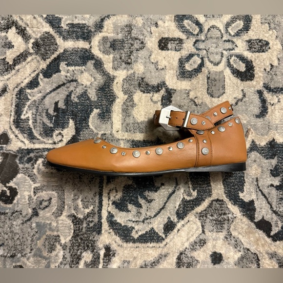 New Free People Mystic Mary Jane Flats - Picture 5 of 11